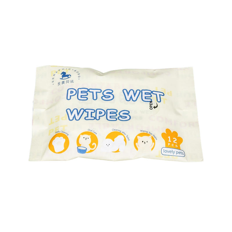SJ16-Naive Baby 12 PCS and 80 PCS Pets Wet Wipes for Dogs and Cats