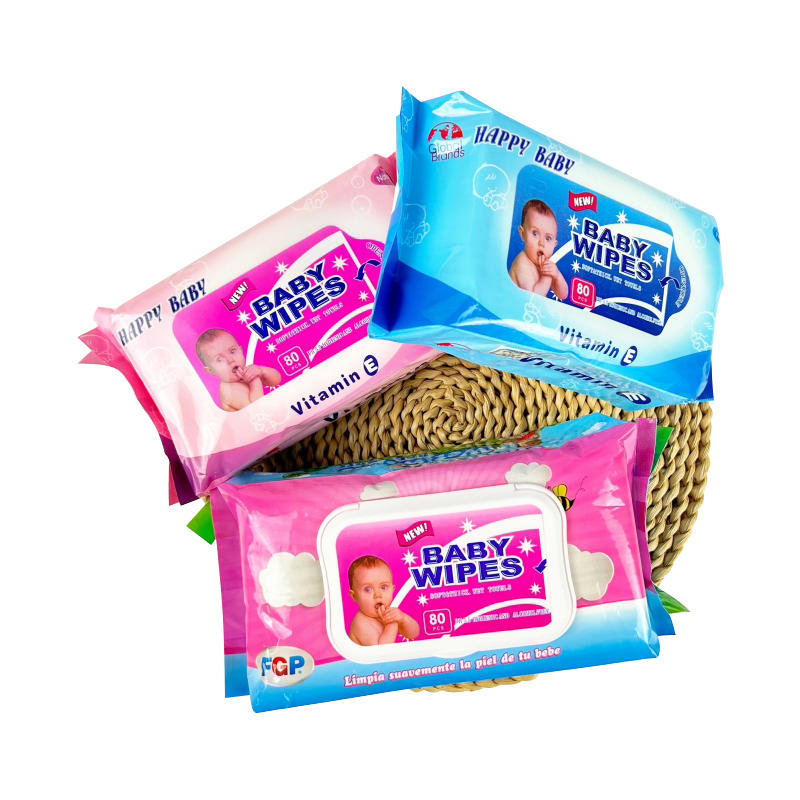JYWM003-Baby 80 PCS Cleansing and Moisturizing Baby Wet Wipes