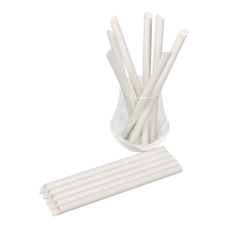 ZG08-JIAYAN Sharp End Thicker 4 Layers Kraft Paper Drinking Straws