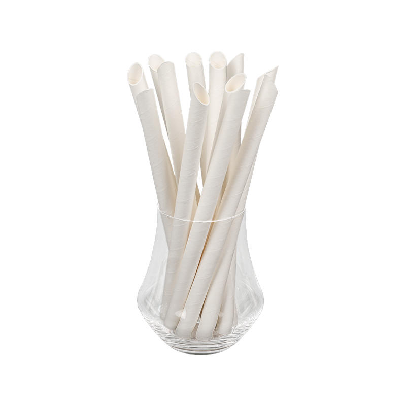 ZG08-JIAYAN Sharp End Thicker 4 Layers Kraft Paper Drinking Straws