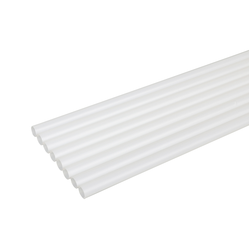 PLA02-JIAYAN Disposable Biodegradable White Straight PLA Drinking Straw
