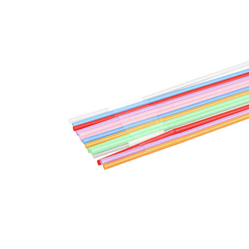 PP01- JIAYAN Artistic Flexible Straw Multi-color optional Plastic Drinking Straw