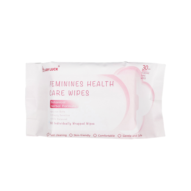 SJ17-LADY LUCK 30 PCS Privates Part Feminimes Health Care Wet Wipes