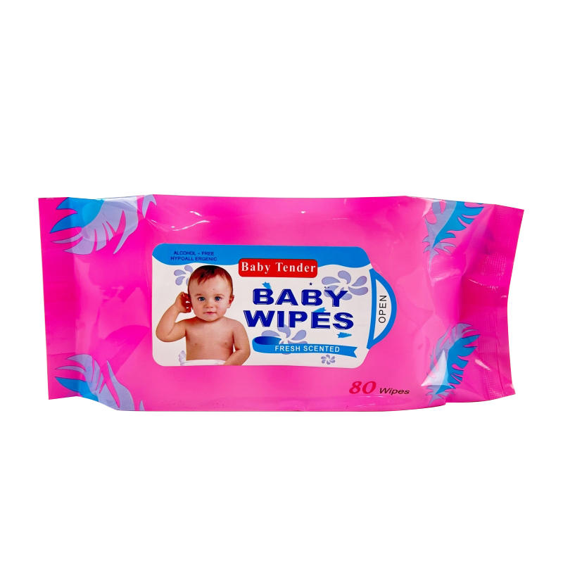 JYWM009-Best Selling 80 PCS Packing Baby Wipes