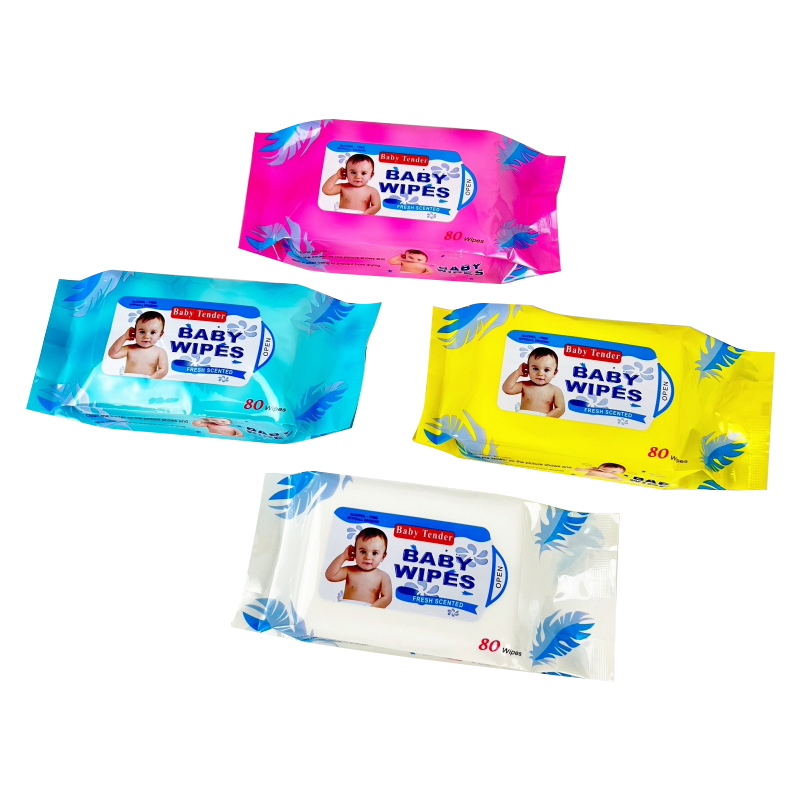 JYWM009-Best Selling 80 PCS Packing Baby Wipes