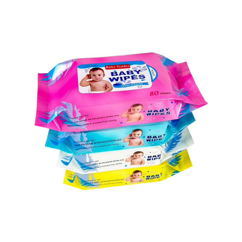 JYWM009-Best Selling 80 PCS Packing Baby Wipes