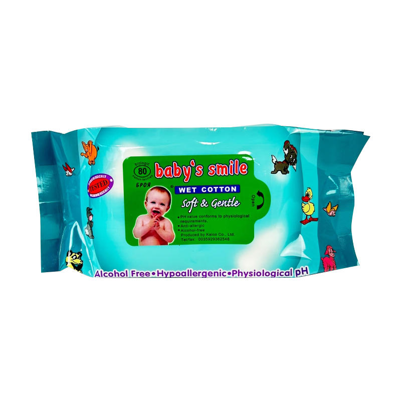 JYWM002-Baby Wipes 80 PCS RO Pure Water Baby Wet Wipes